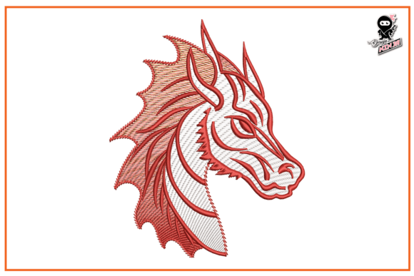 Dragon Head Embroidery Review for Small Business Merch